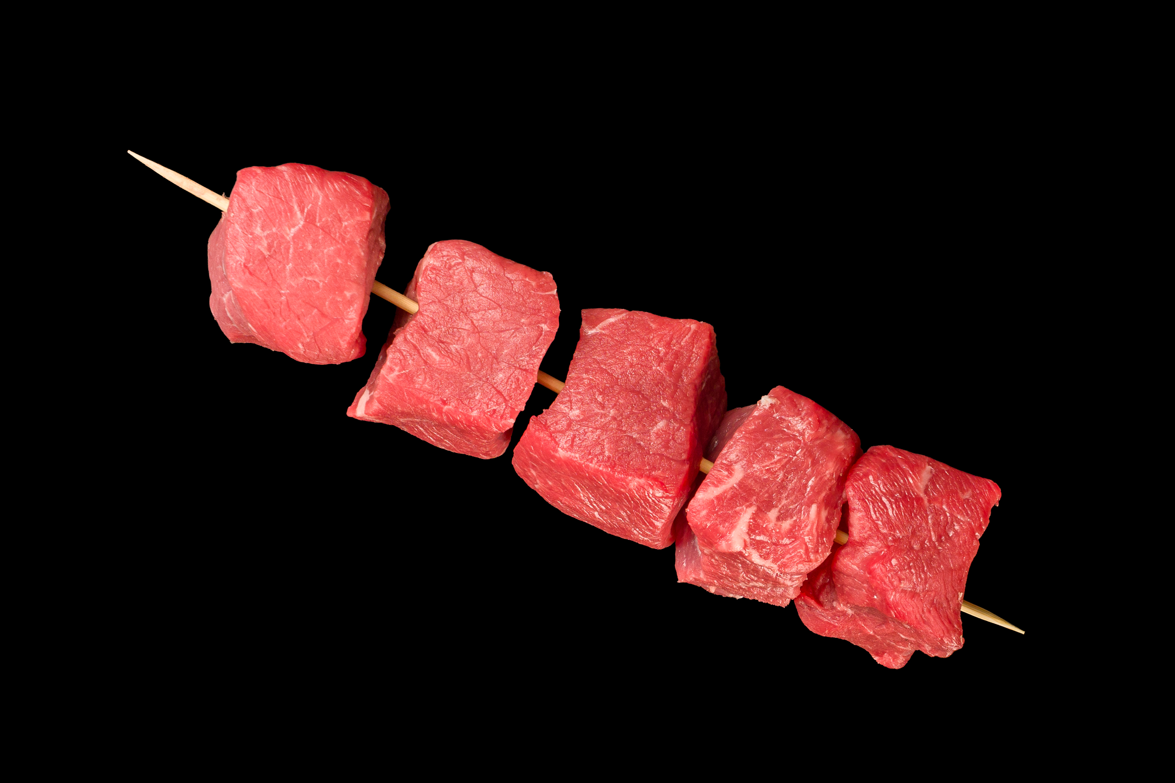 Szaszłyk z Angus Black USA - szaszłyk z końcówek łopatki